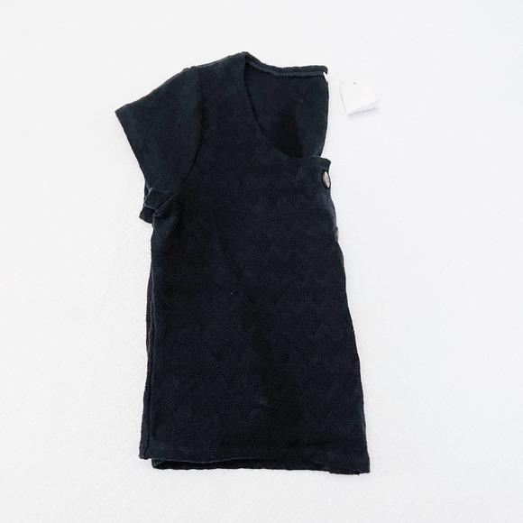 Madewell Short Sleeve Button Down Sweater Top XL NWT - Picture 5 of 7